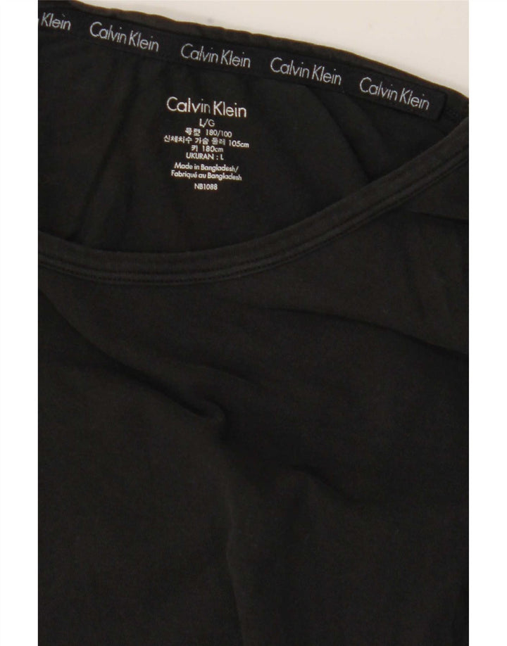 Calvin Klein Camiseta para mujer Top UK 46 Grande Negro