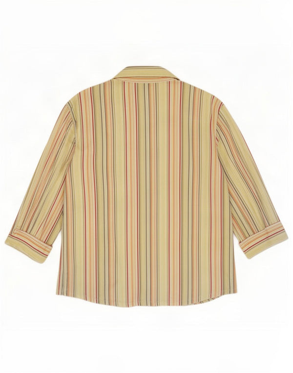 Trussardi Jeans Camisa Mujer Manga 3/4 ES 39 2XL Rayas Multicolor