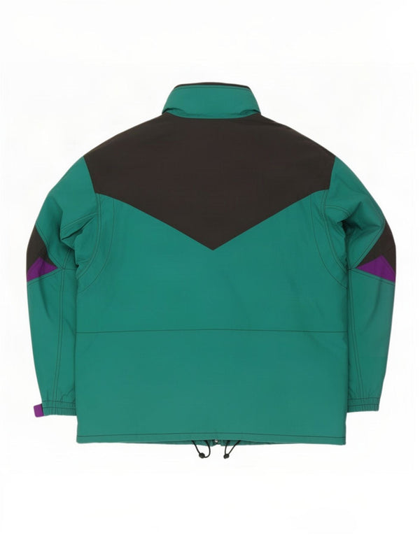 Colmar Chaqueta de esquí holgada con capucha para hombre IT 50 Medium Turquesa Colorblock