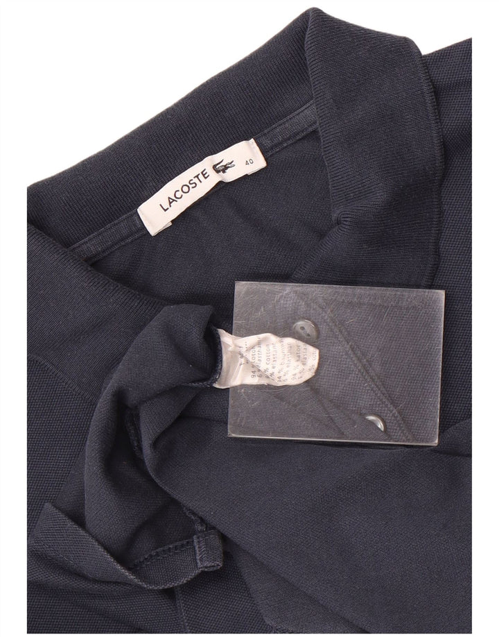 Polo Lacoste Mujer Talla 40 Mediano Azul Marino Algodón