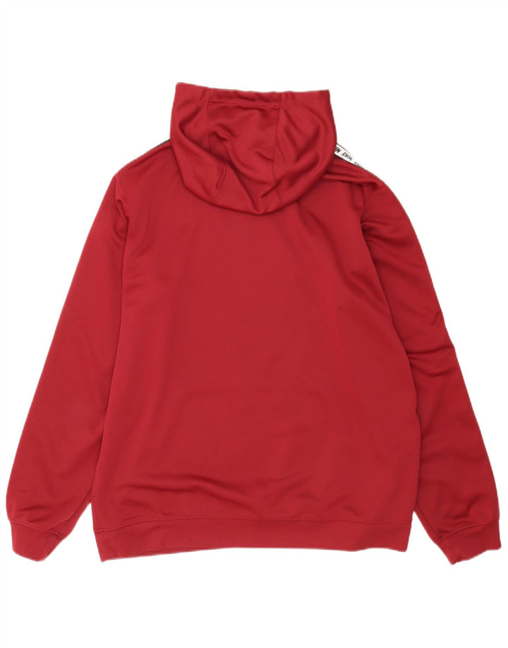 Nike - Sudadera con capucha gráfica para hombre, tamaño grande, poliéster burdeos