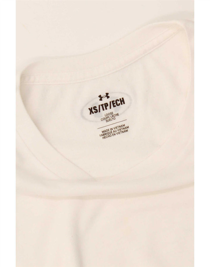 Camiseta Under Armour Hombre Top XS Blanco
