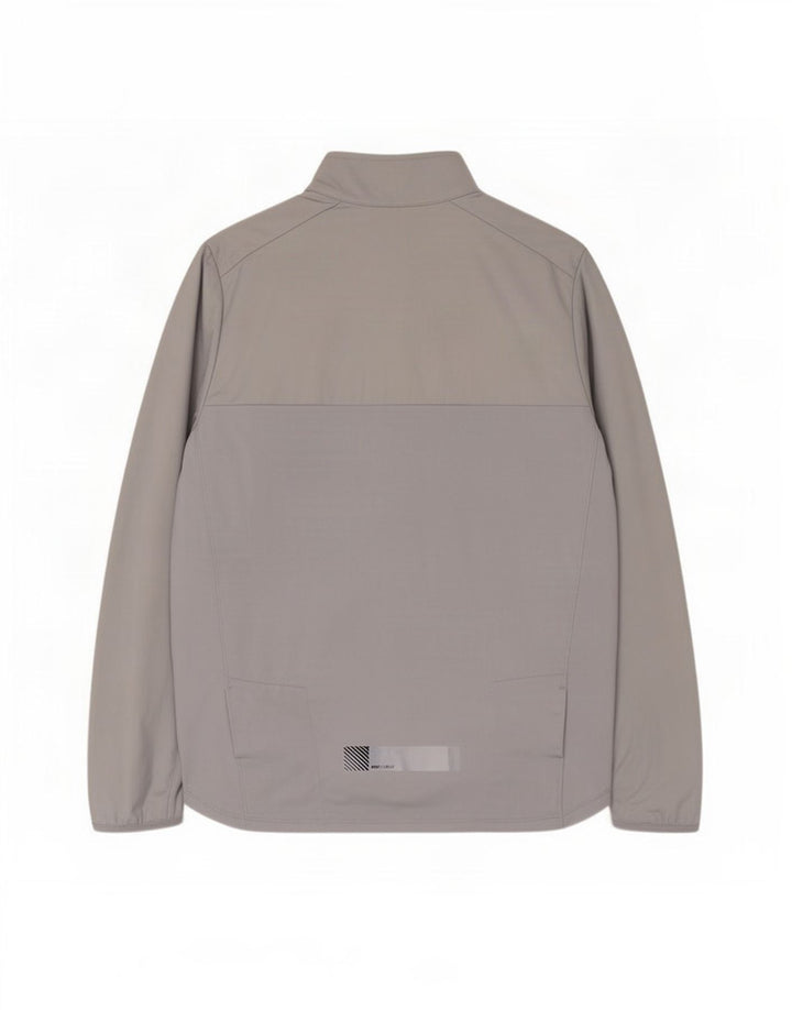 Nike Mens Dri Fit Chándal Top Chaqueta Grande Gris Poliéster