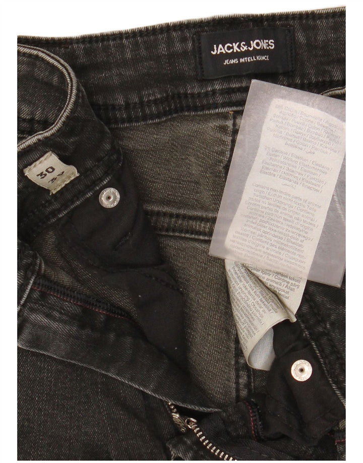 Jack & Jones Vaqueros Slim para Hombre W30 L30 Algodón Gris