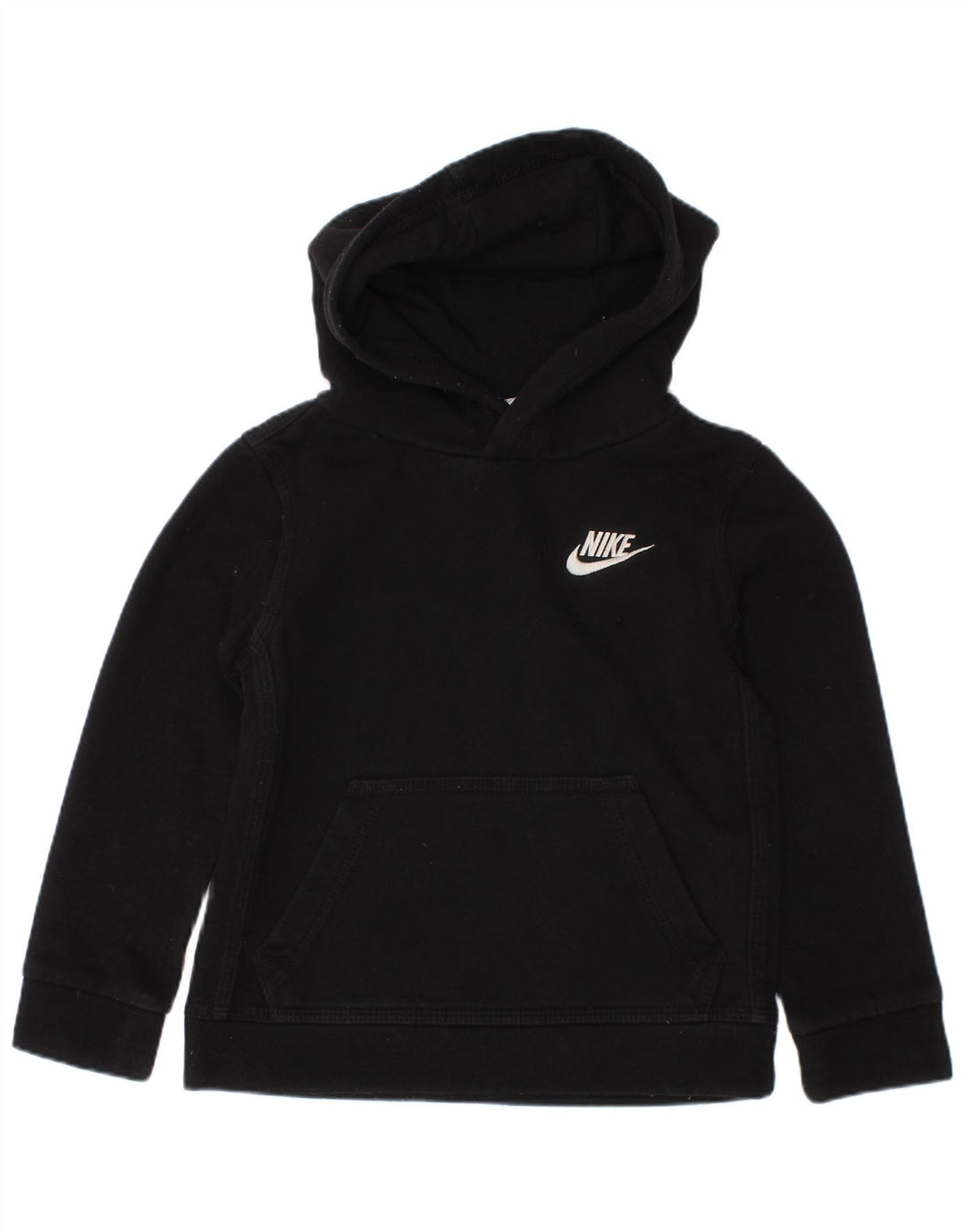 NIKE Sudadera con capucha para niños 2-3 años Negro Algodón