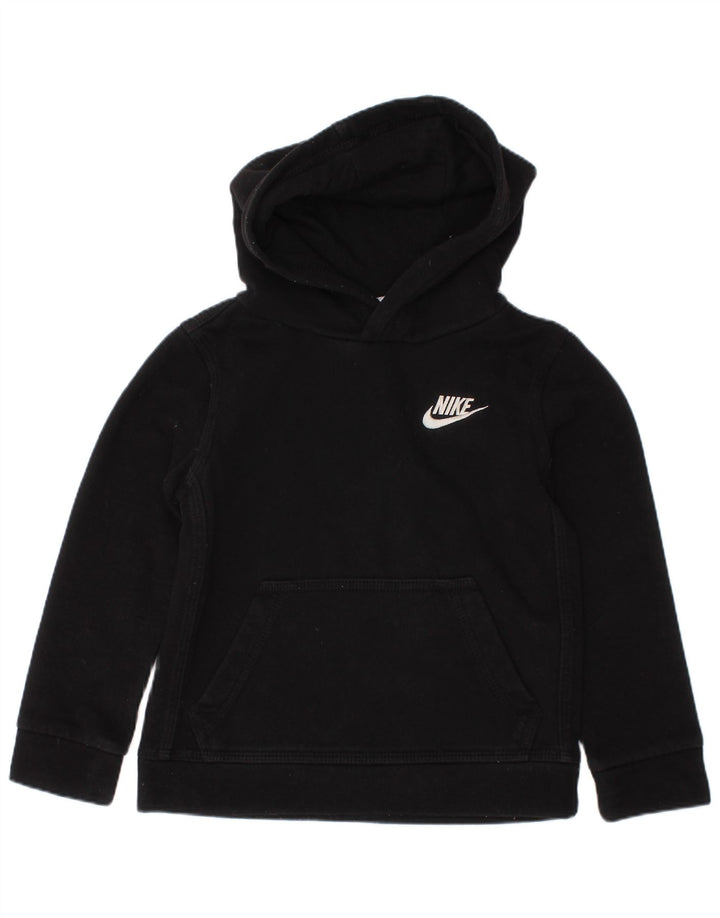 NIKE Sudadera con capucha para niños 2-3 años Negro Algodón