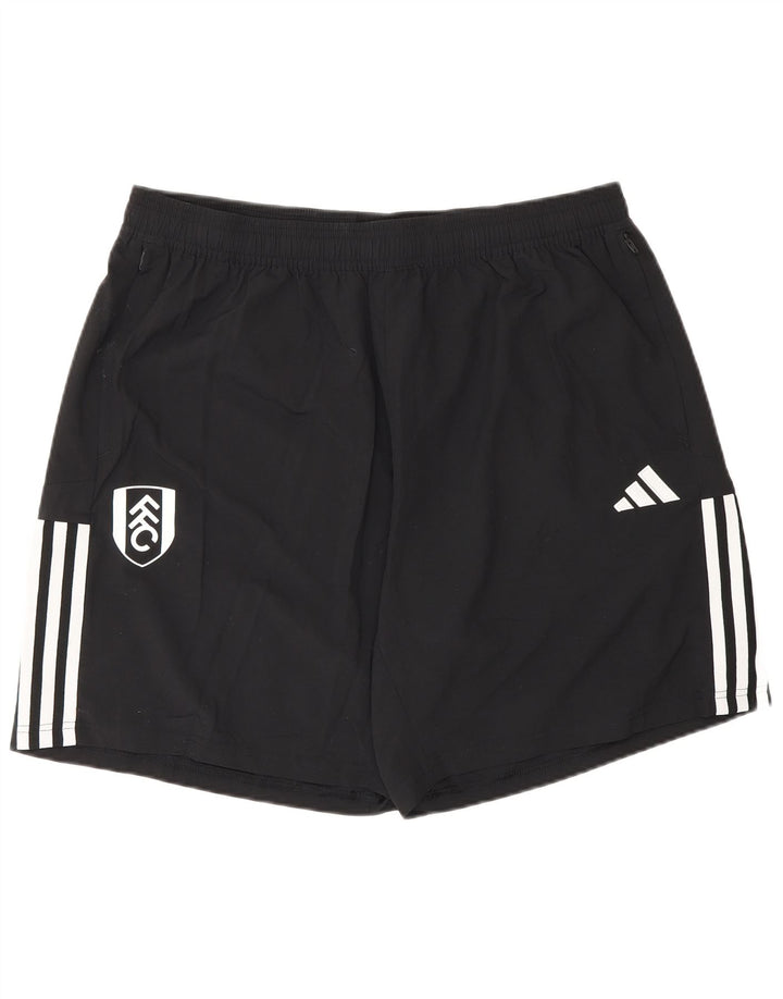 Adidas Pantalones cortos deportivos gráficos para hombre XL Poliéster negro