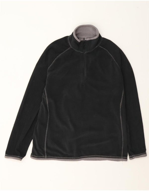 Jersey de forro polar con cremallera y cuello para mujer de Mountain Warehouse UK 44 Grande Gris