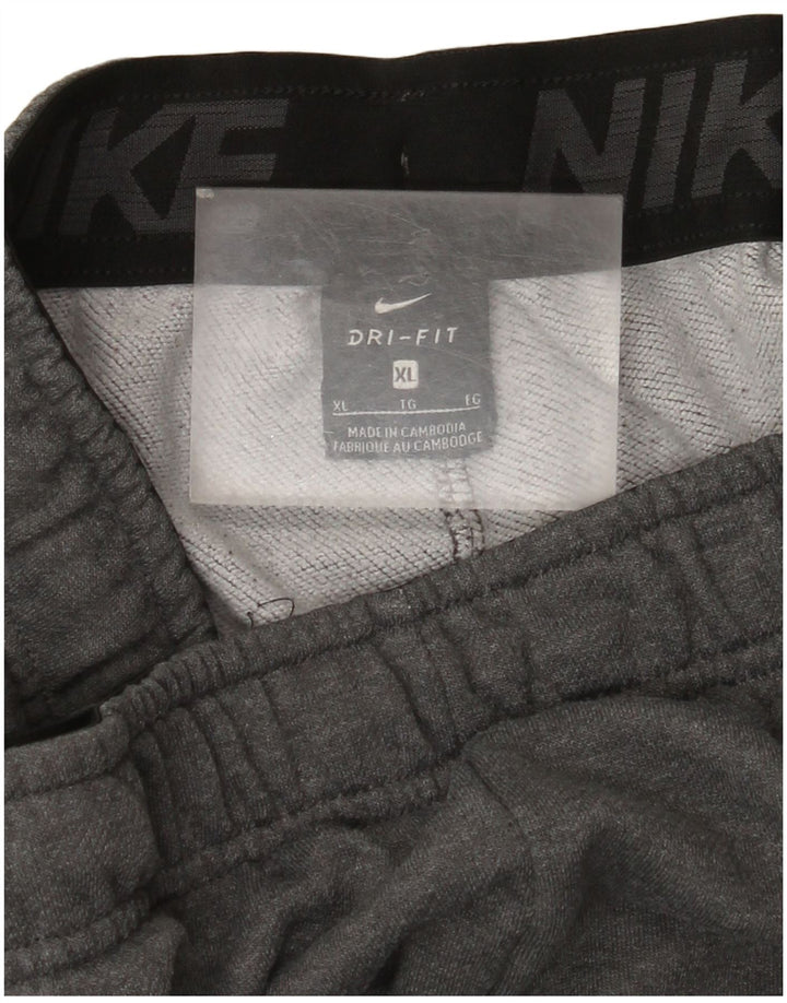 Nike Dri Fit - Pantalón de chándal para hombre, talla XL, color gris