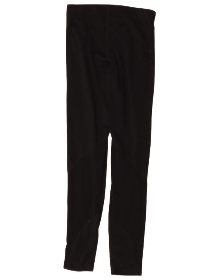 Nike - Leggings gráficos para mujer (talla 40), algodón negro mediano