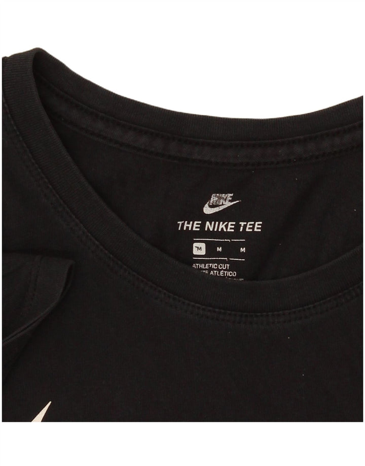 Nike Camiseta gráfica de corte atlético para mujer, talla 40, talla M, color negro