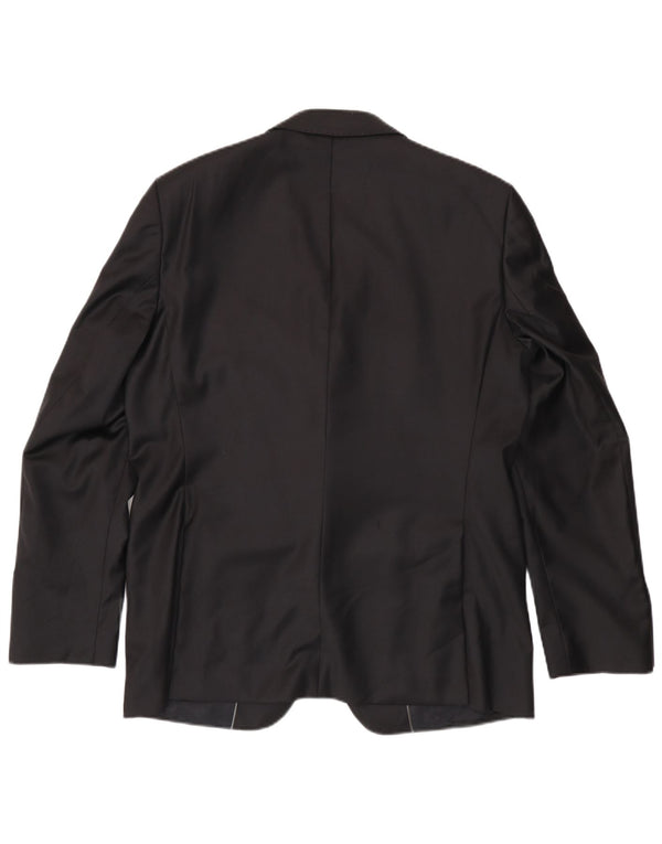 Zara Chaqueta tipo blazer de 2 botones para hombre EU 54 XL Negro