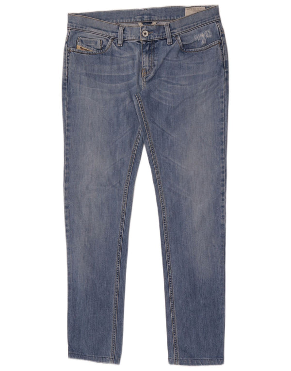 Diesel Mujer Liv Slim Jeans W30 L30 Algodón Azul