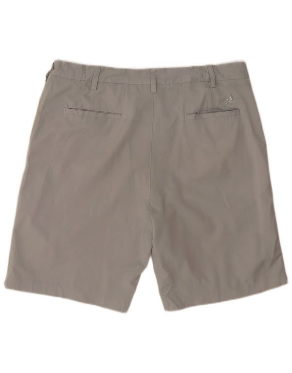 Adidas Mens Chino Shorts W38 XL Gris Poliéster