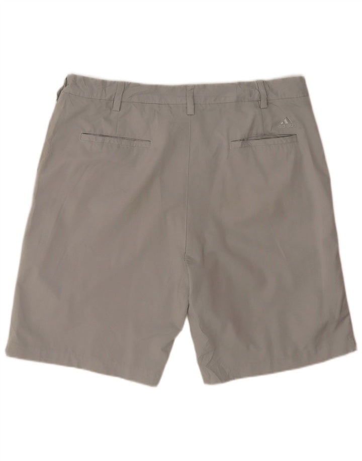 Adidas Mens Chino Shorts W38 XL Gris Poliéster