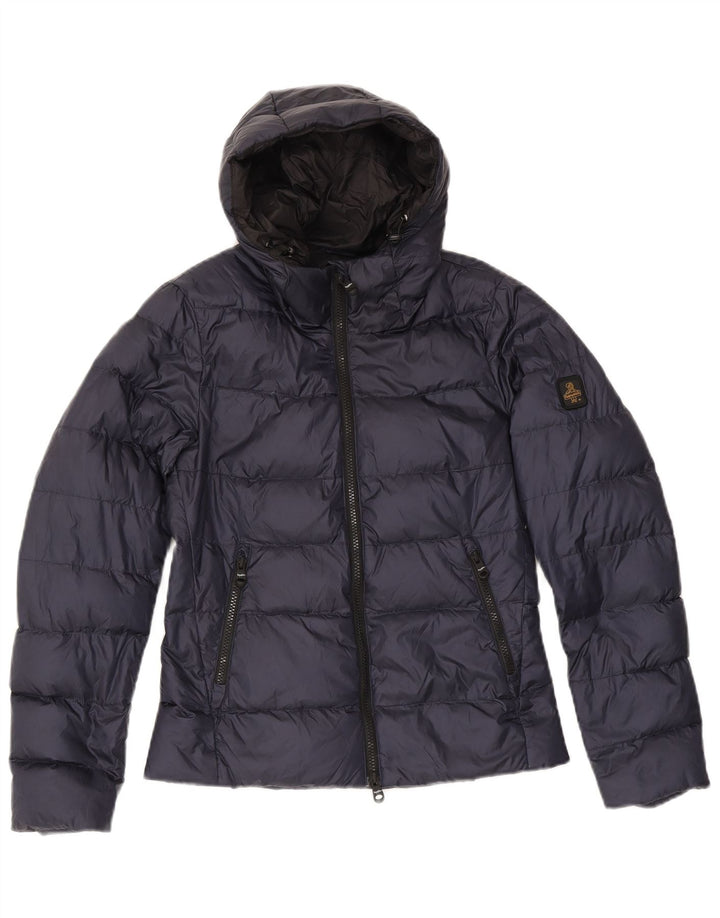 Refrigiwear Chaqueta acolchada con capucha para mujer IT 40 Small Azul marino