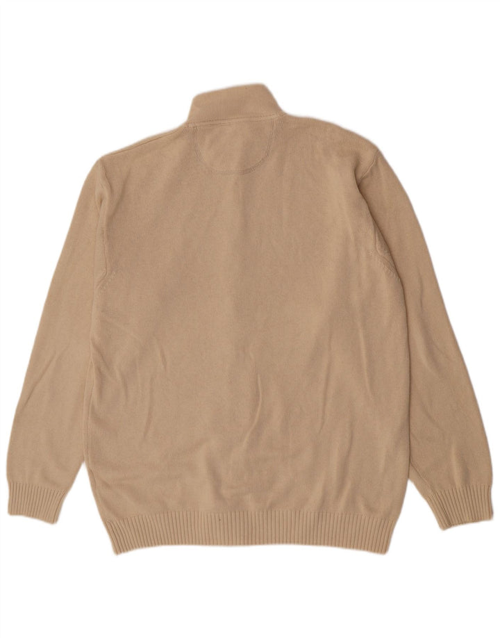 Gant Suéter tipo cárdigan para hombre 2XL Algodón beige