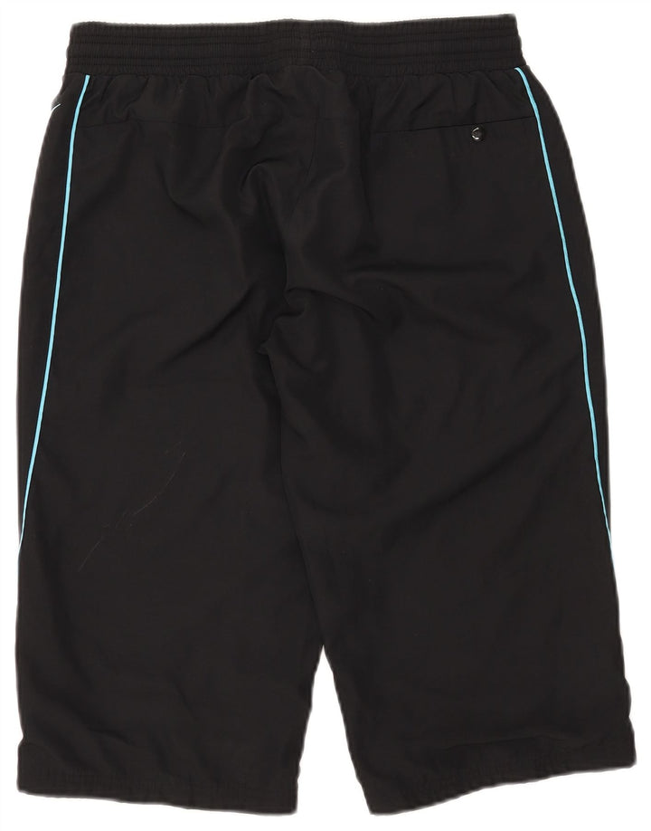 NIKE Bermudas deportivas para mujer UK 12/14 Mediano Negro Poliéster