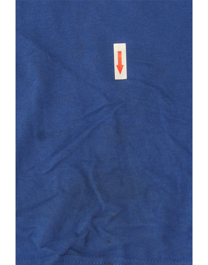 Polo Kappa Hombre Azul Medio