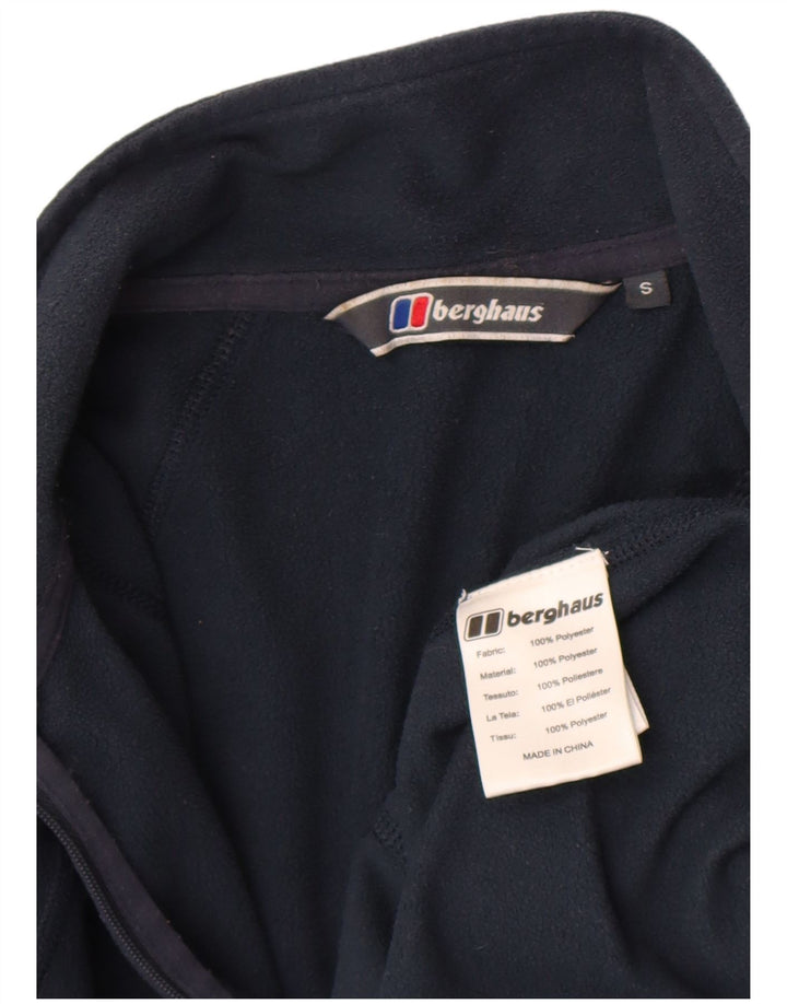 Berghaus Jersey De Forro Polar Con Cremallera Para Hombre Pequeño Poliéster Azul Marino