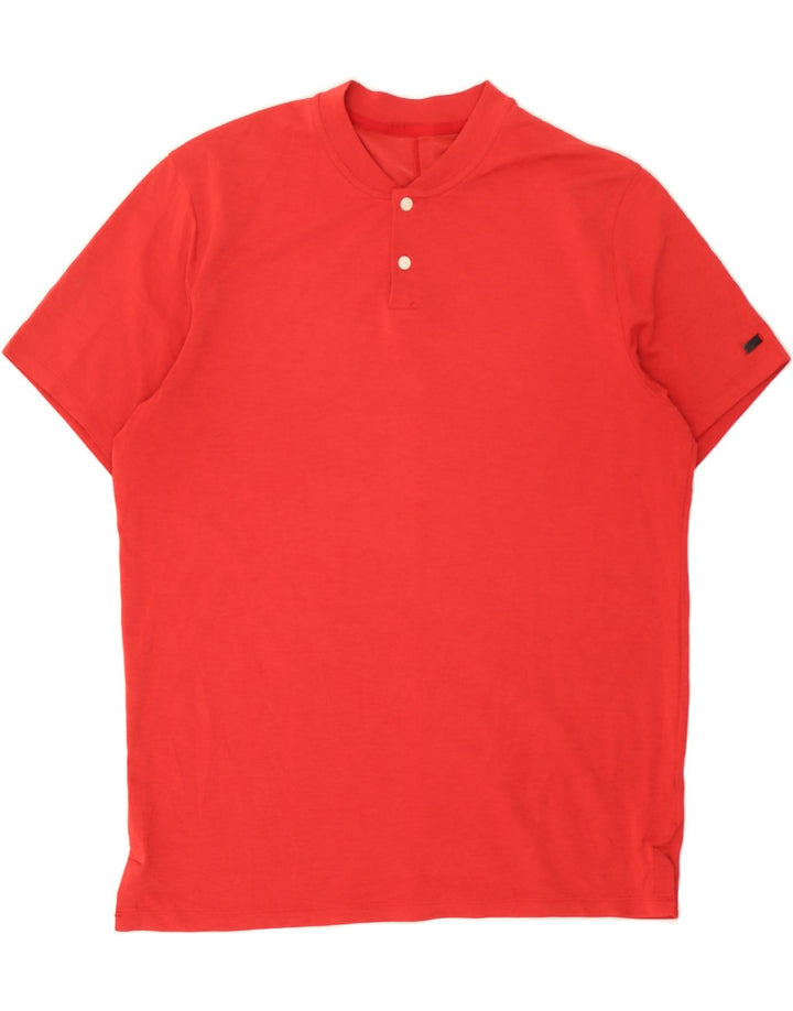 NIKE Mens T-Shirt Top Large Red Polyester Vintage Nike and Second-Hand Nike from Messina Hembry 