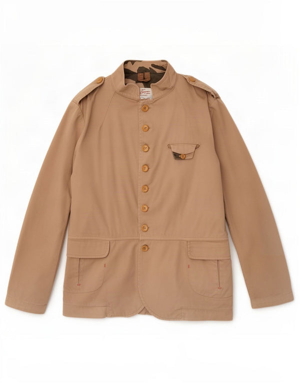 Primo Emporio Chaqueta militar para hombre IT 48 Algodón beige medio