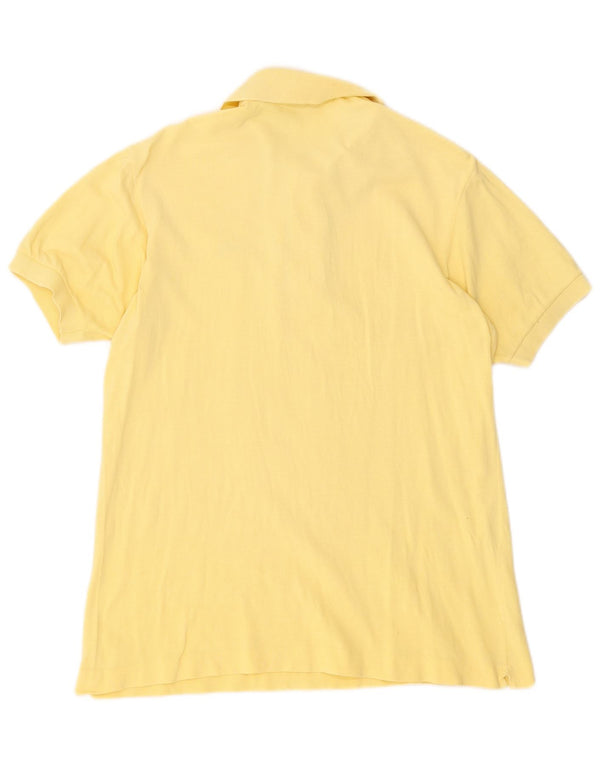 Polo Lacoste Hombre Talla 6 XL Algodón Amarillo
