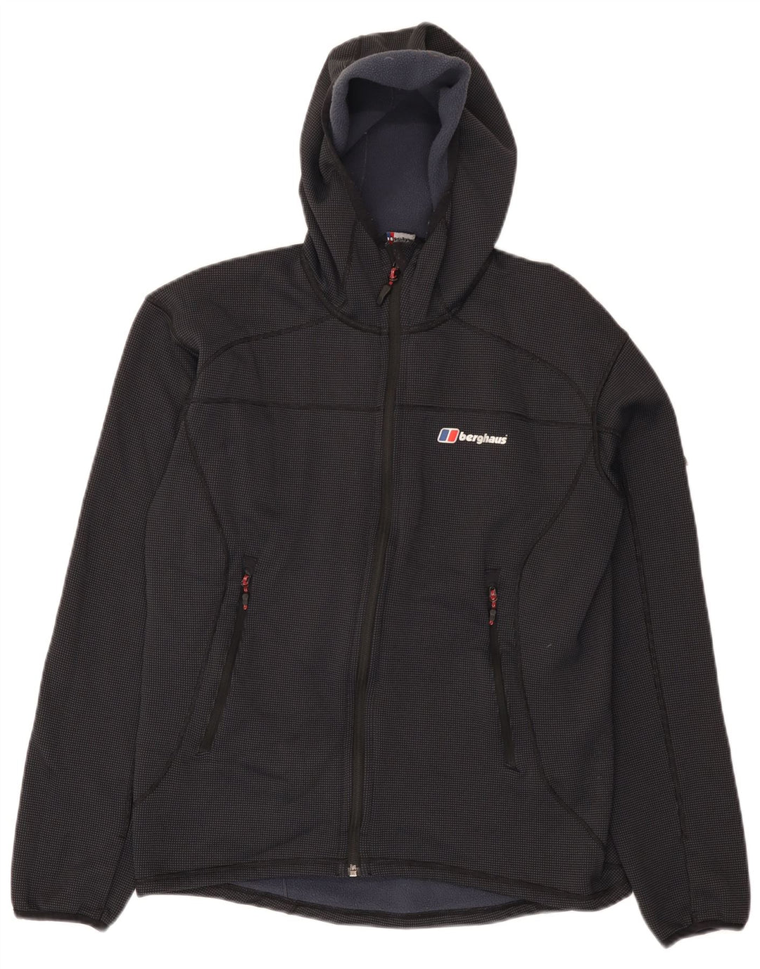 Berghaus Chaqueta cortavientos con capucha para hombre UK 38 Medium Azul marino Poliéster