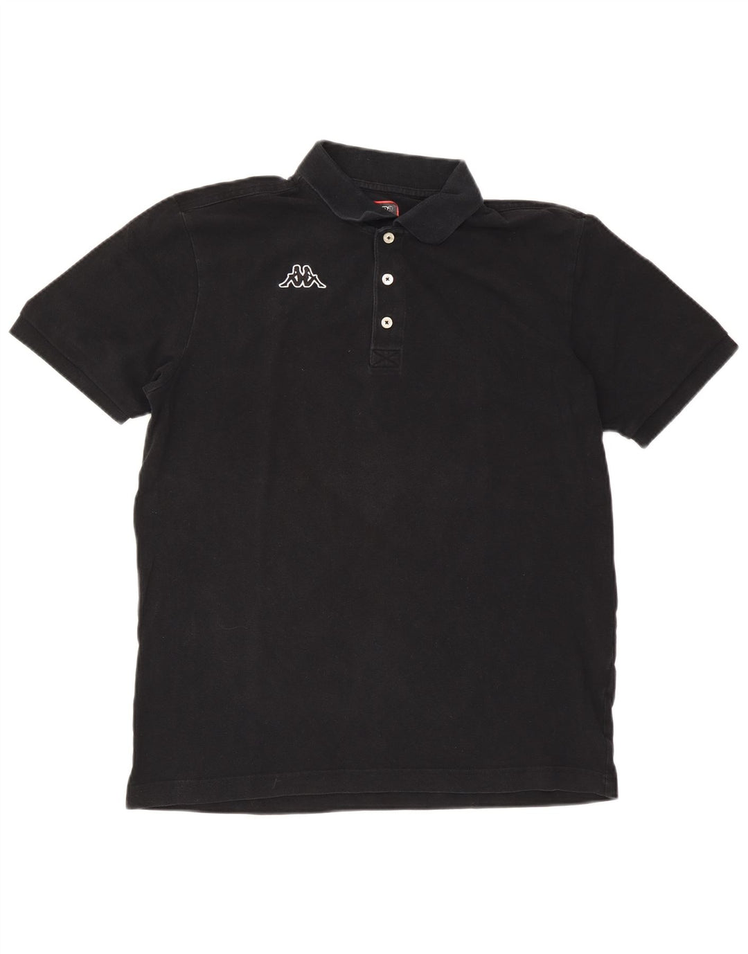 Kappa Polo Hombre XL Algodón Negro