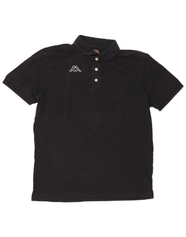 Kappa Polo Hombre XL Algodón Negro