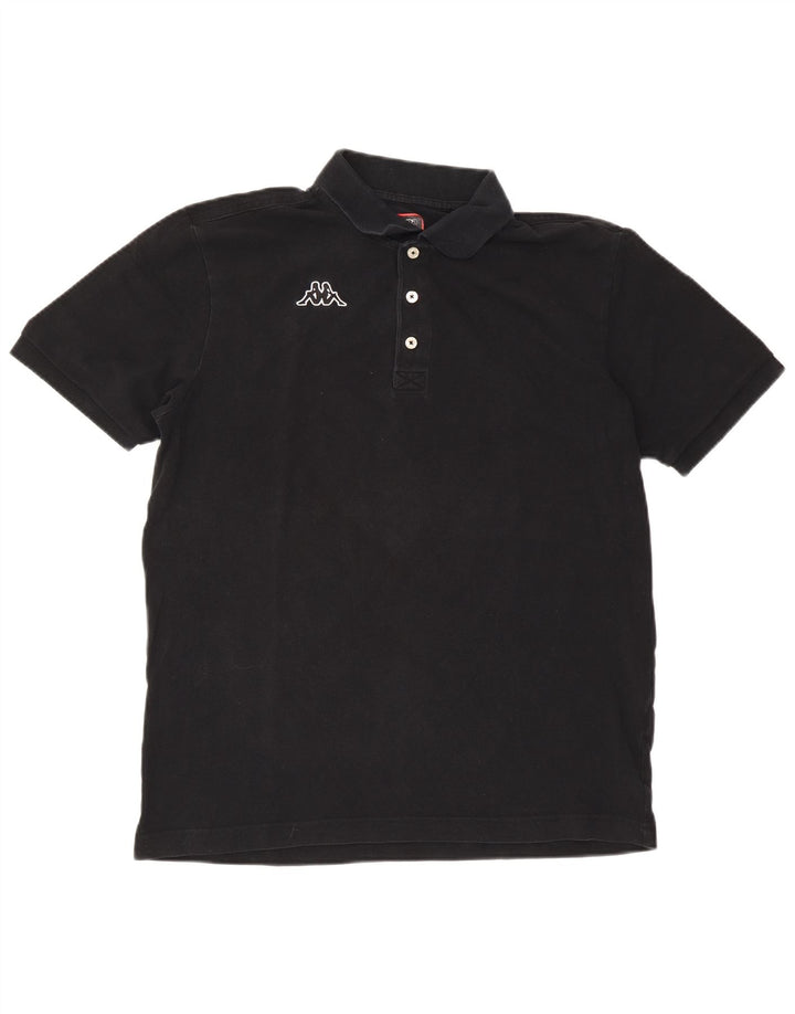 Kappa Polo Hombre XL Algodón Negro