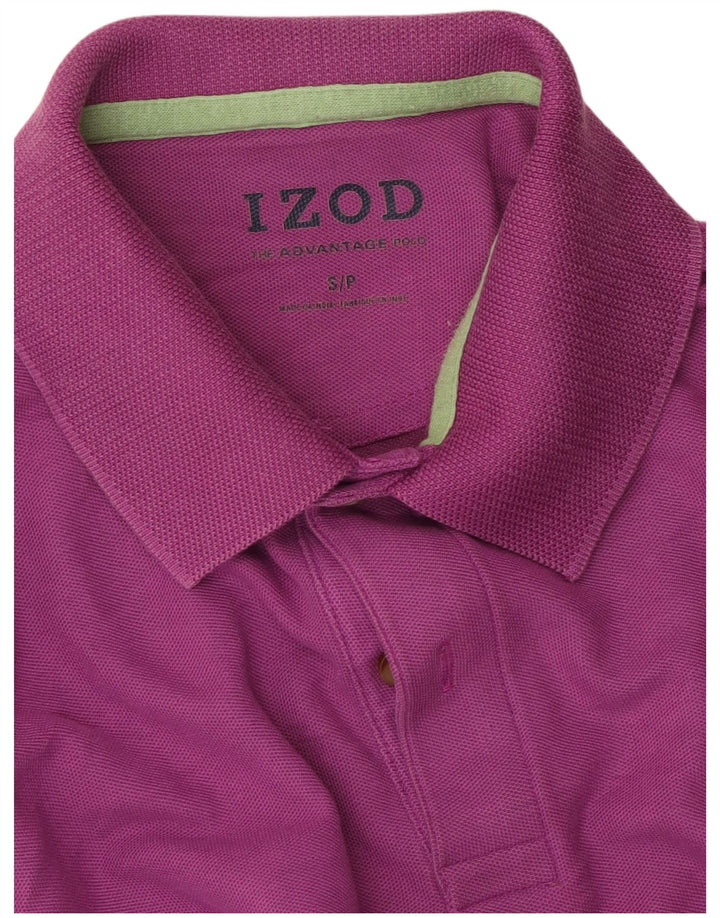 IZOD Polo Hombre Pequeño Púrpura