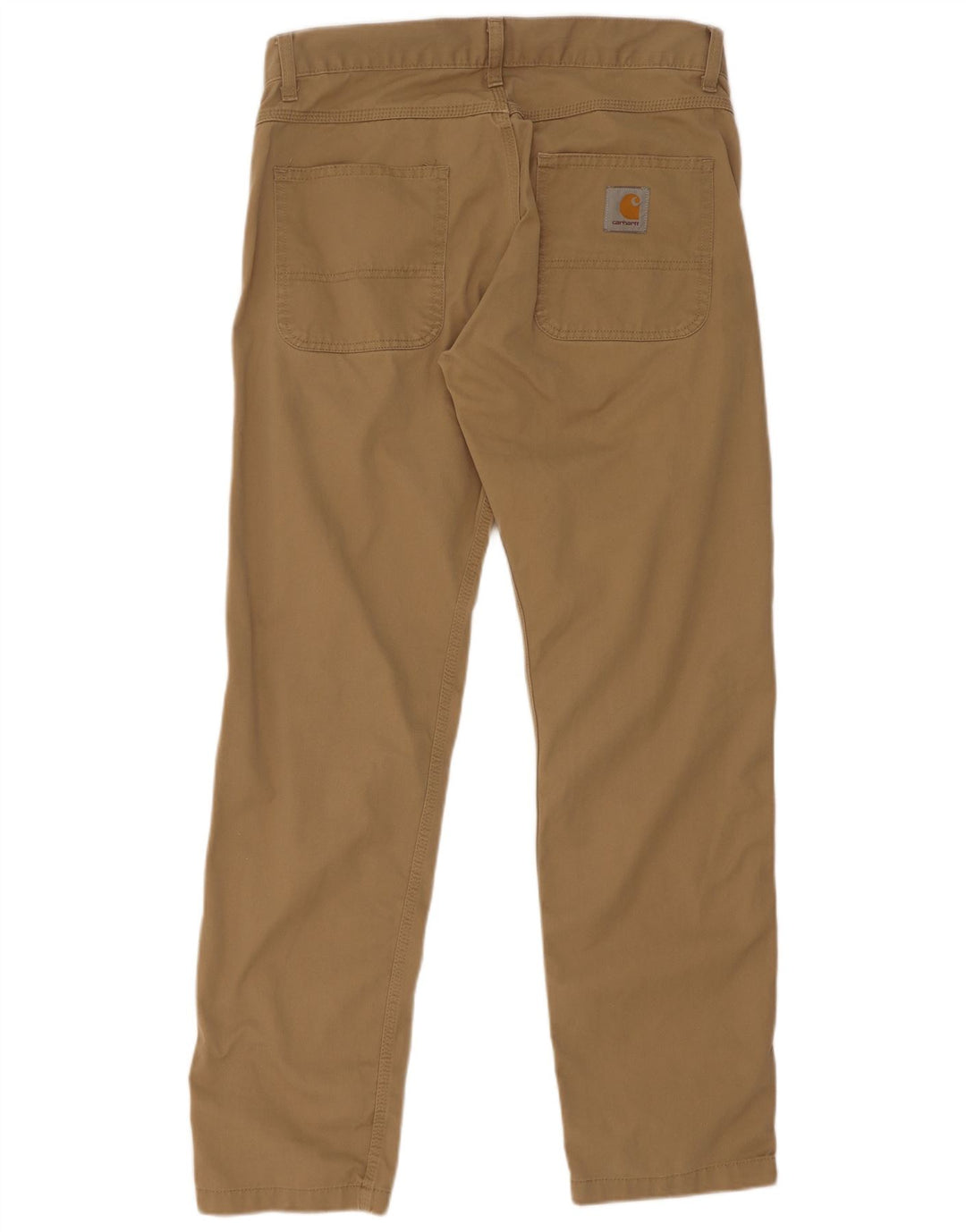 Carhartt Pantalones Casuales Rectos Para Hombre W32 L32 Poliéster Marrón