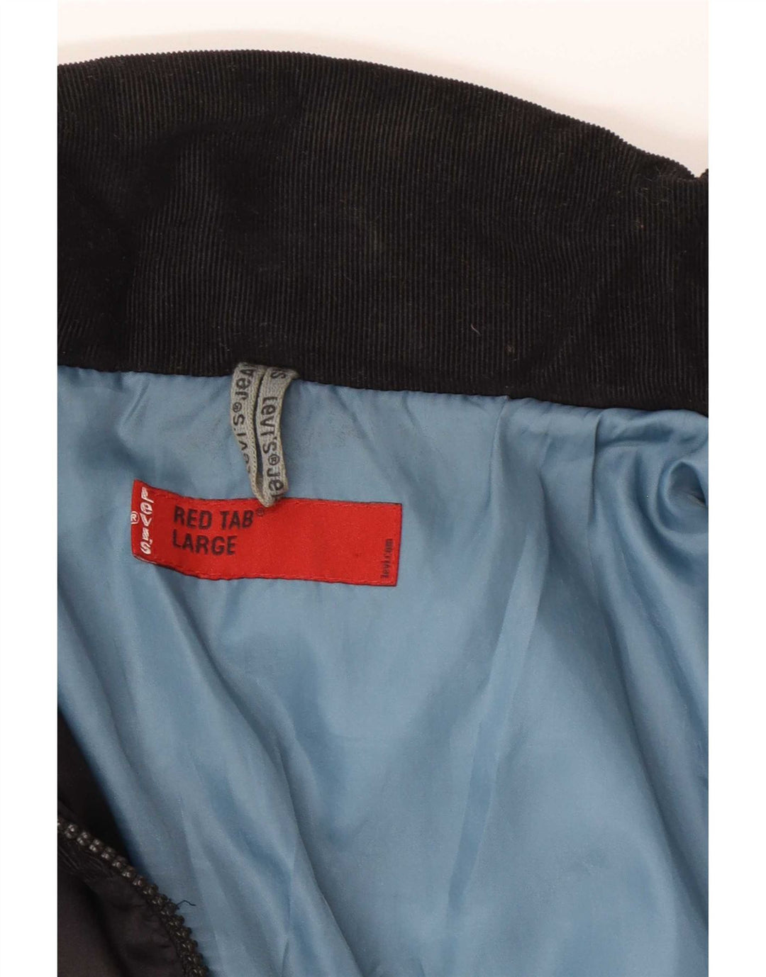 Levi's Chaqueta Bomber Acolchada Para Mujer UK 46 Grande Poliéster Negro