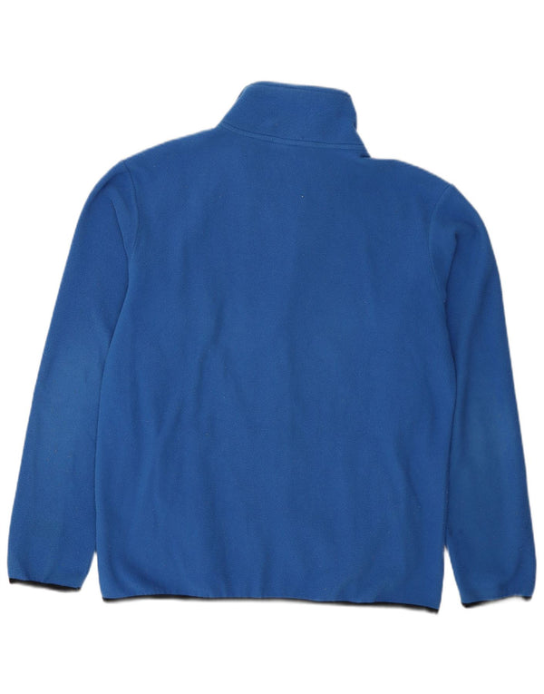 Asics Chaqueta polar para hombre Reino Unido 40 Poliéster azul grande