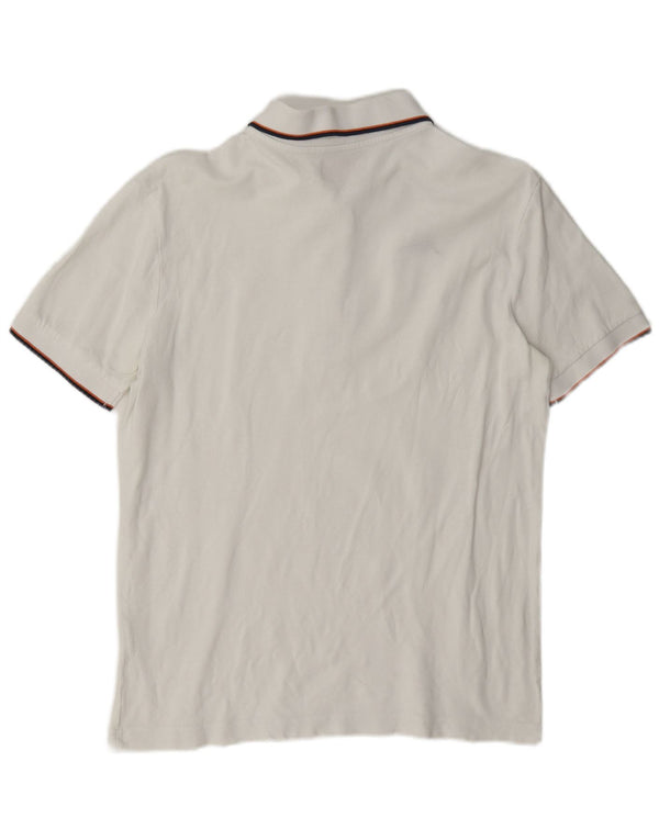 Kappa Hombre Medio Algodón Blanco