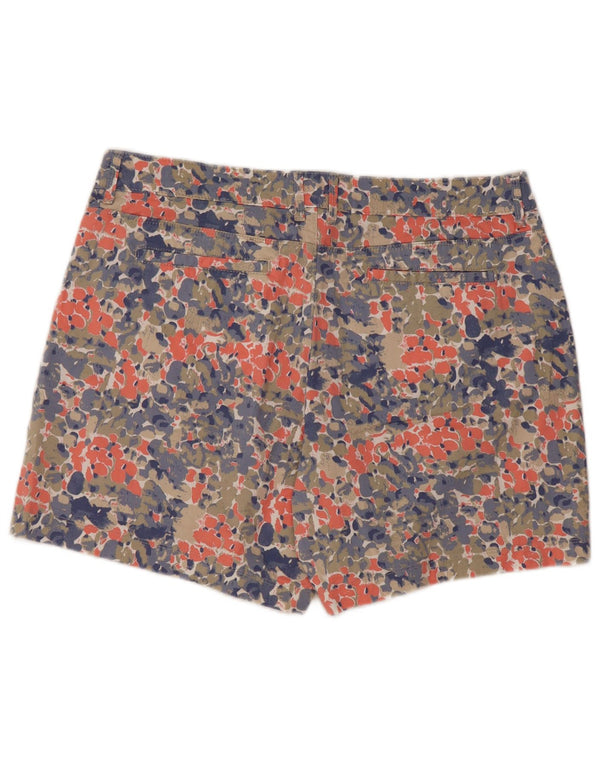 LEE Pantalones cortos casuales de ajuste natural para mujer US 16 2XL W36 multicolor manchado