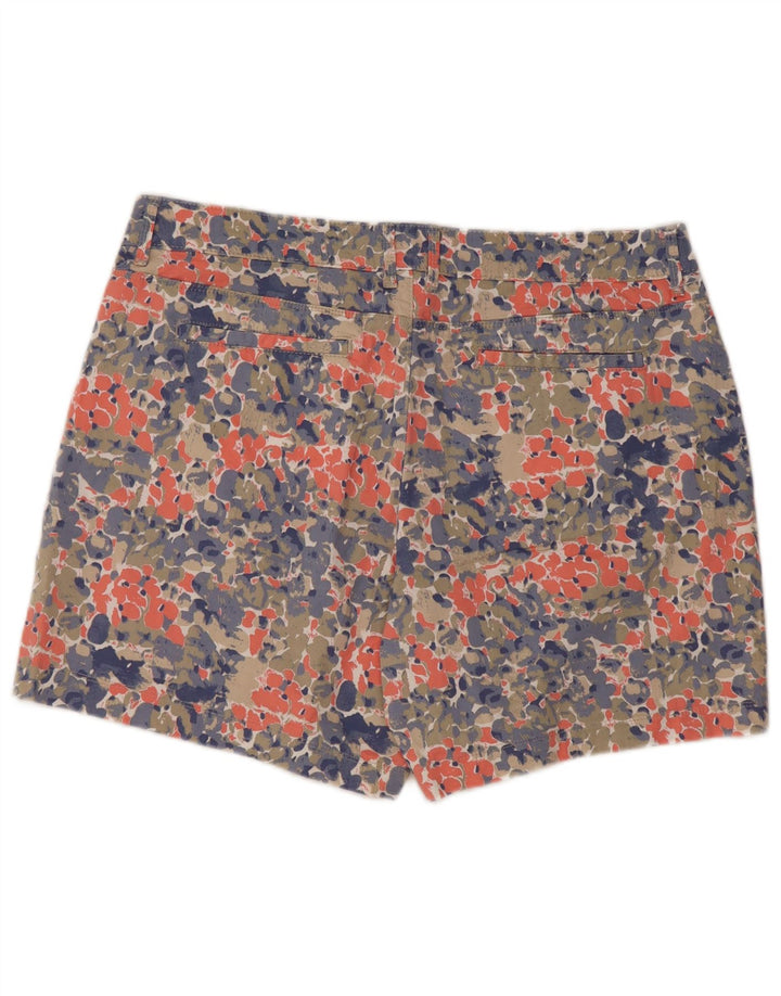 LEE Pantalones cortos casuales de ajuste natural para mujer US 16 2XL W36 multicolor manchado