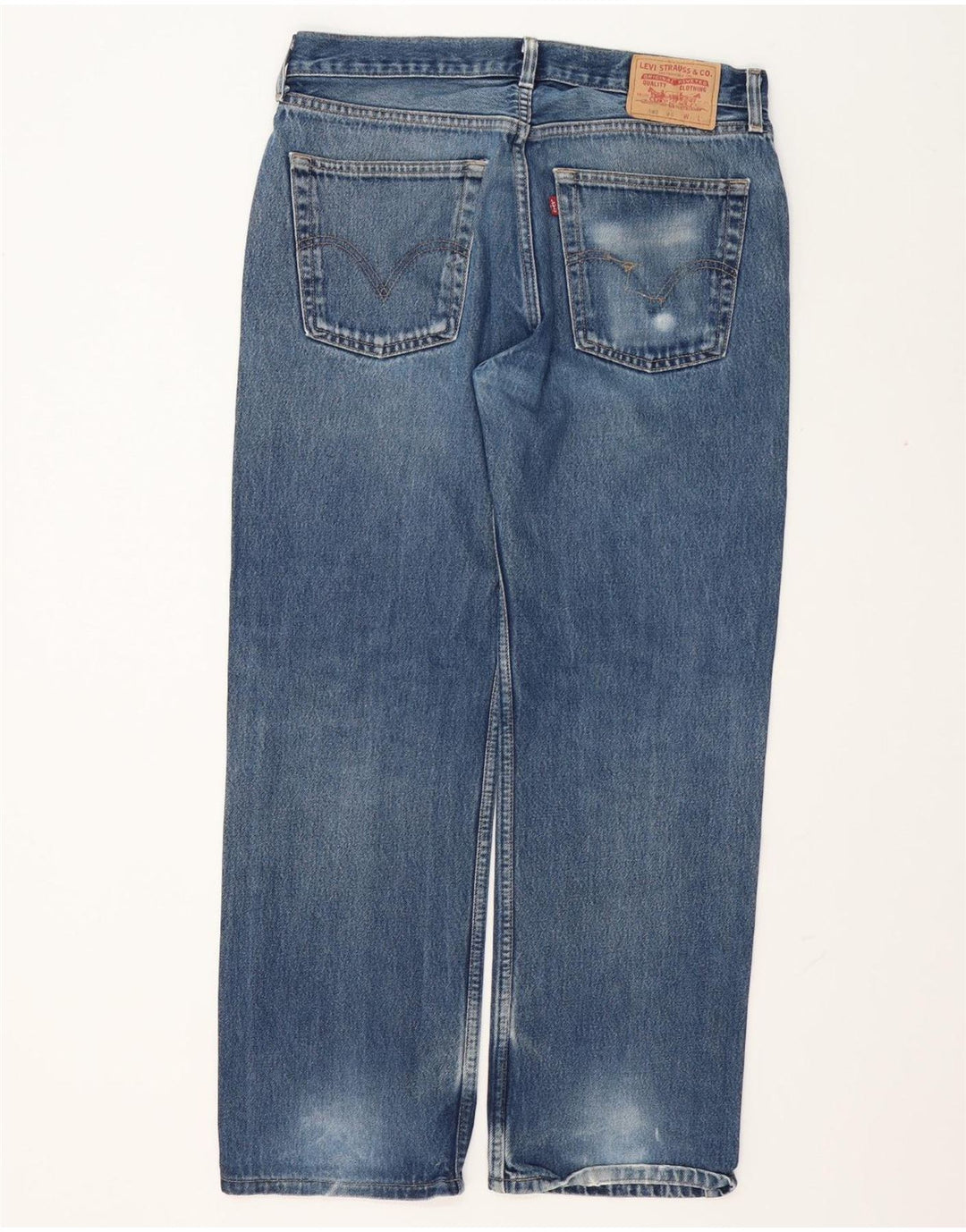 Levi's Hombre 582 Vaqueros Rectos W34 L30 Algodón Azul