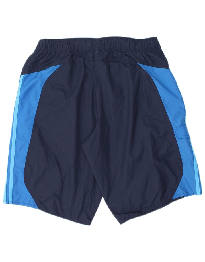 Bañador ADIDAS Hombre Mediano Azul Marino Colorblock Poliamida