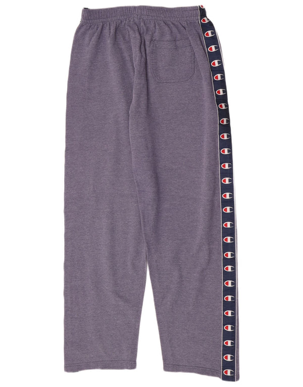 Champion Pantalones De Chándal Gráficos para Mujer Joggers UK 20 2XL Algodón Púrpura