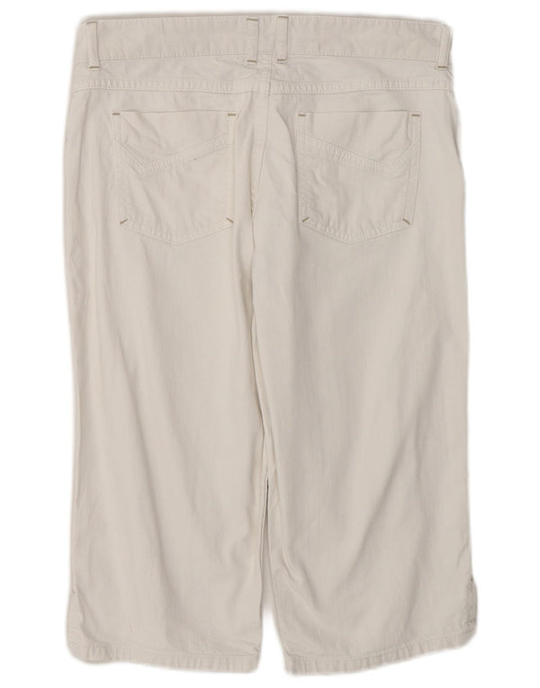 John Lewis Bermudas para mujer UK 14 Large W32 Algodón blanco