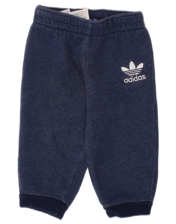 ADIDAS Pantalones de chándal para bebé niño Graphic Joggers 6-9 meses Azul marino