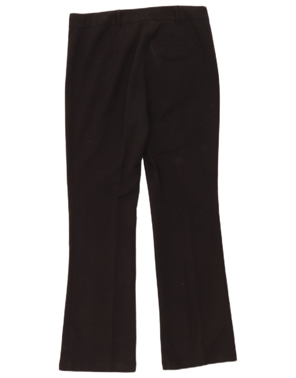 Marks & Spencer - Pantalones informales con corte de bota para mujer, talla 40, talla M, W32, L30, color negro