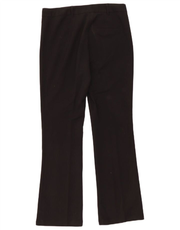 Marks & Spencer - Pantalones informales con corte de bota para mujer, talla 40, talla M, W32, L30, color negro