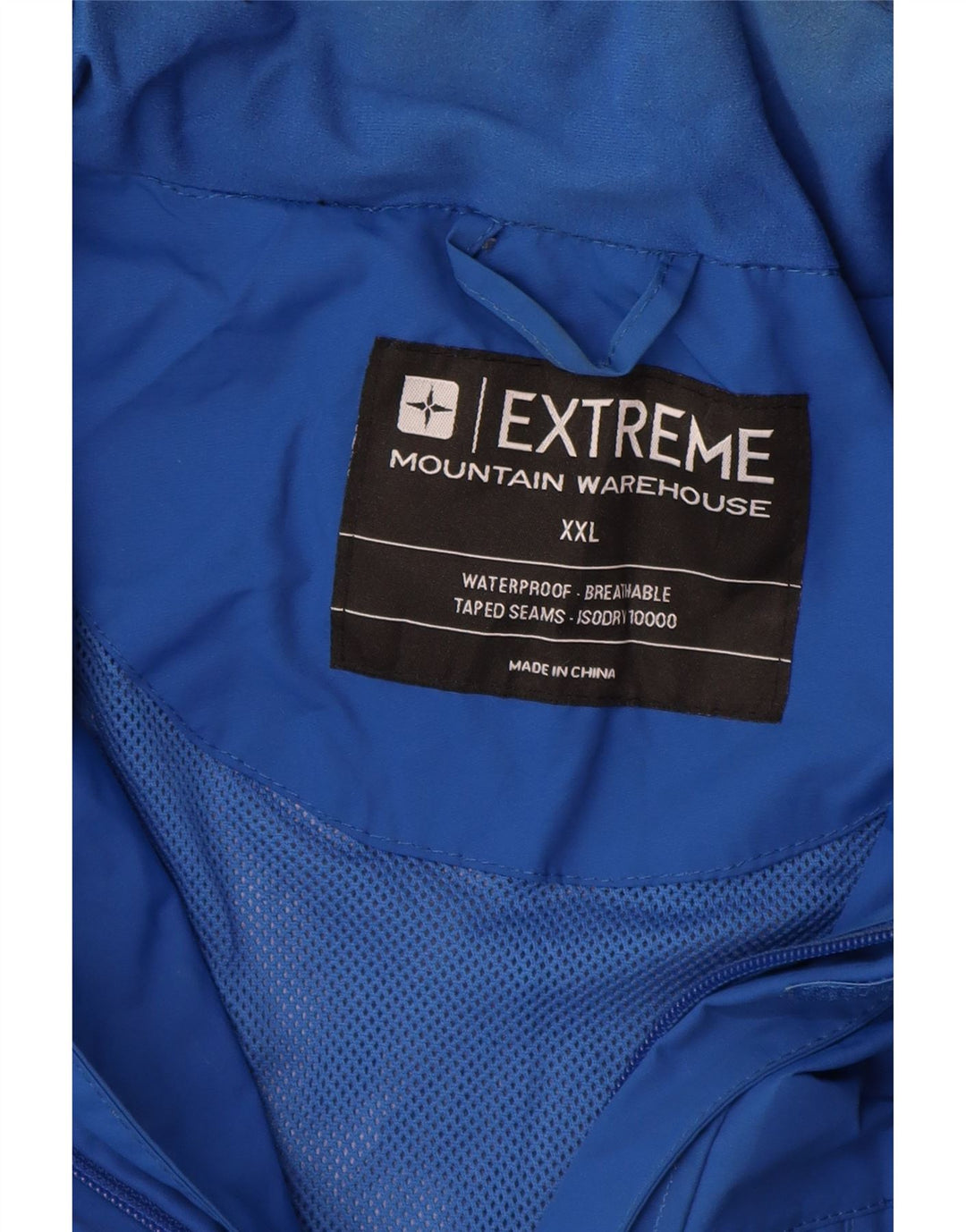 MOUNTAIN WAREHOUSE Chaqueta impermeable para hombre UK 44 2XL Nylon azul