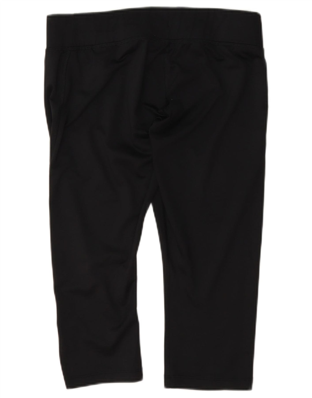 Asics Mujer Capri Chándal Pantalones UK 40 Grande Poliéster Negro