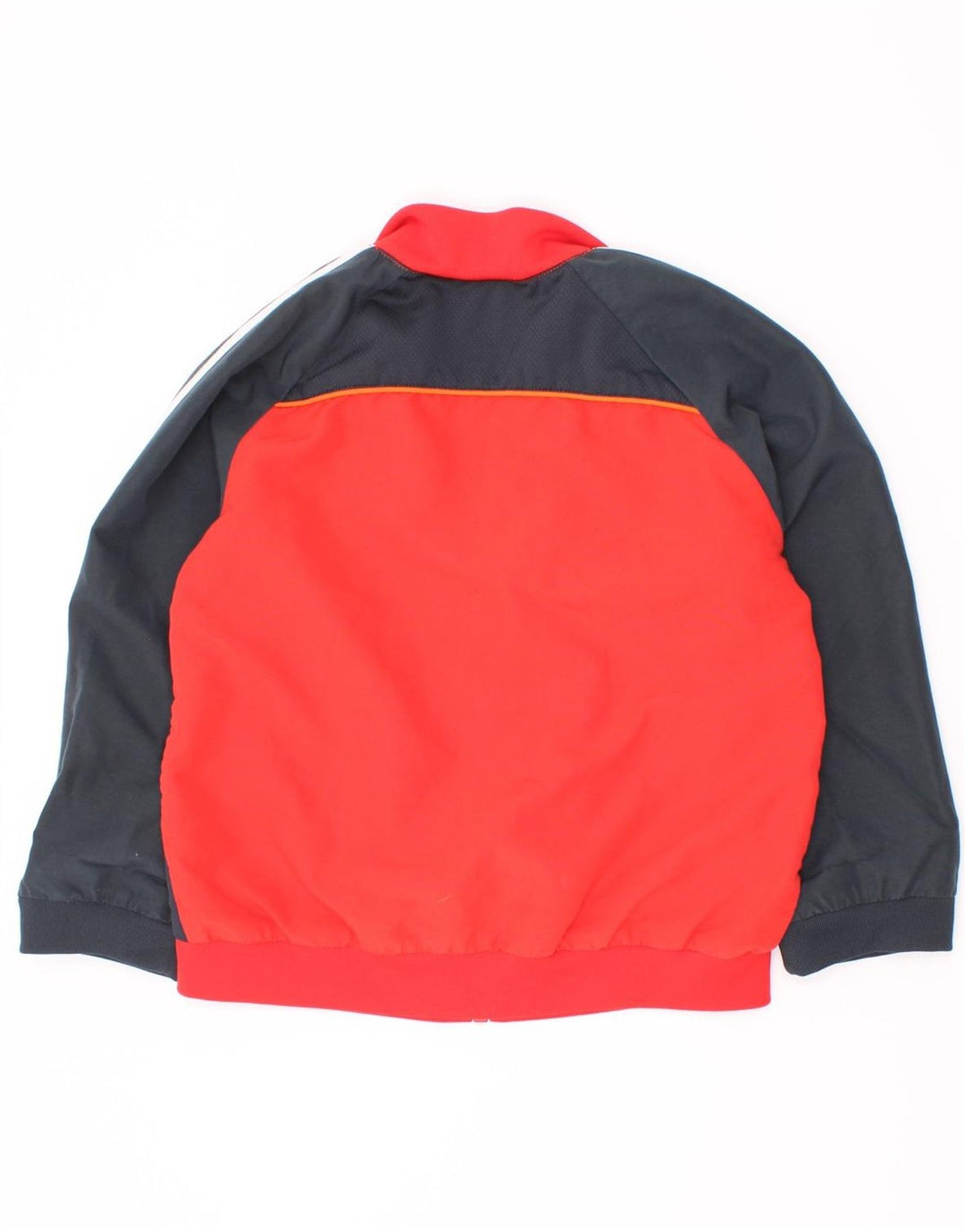 Adidas - Chaqueta de chándal para niño, 3-4 años, color rojo, poliéster