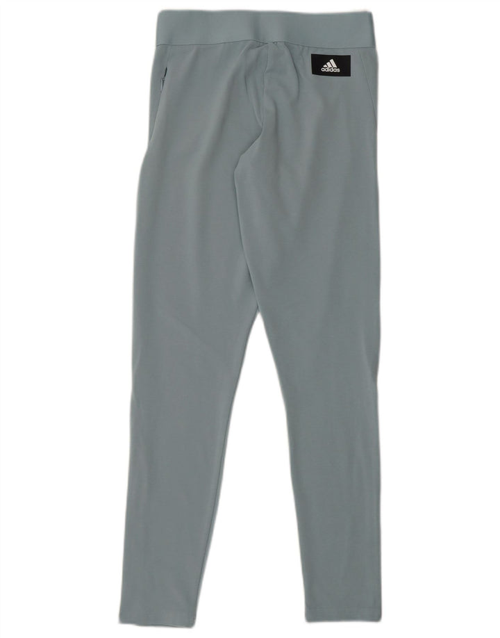 ADIDAS Leggings gráficos para mujer Reino Unido 8/10 Pequeño algodón azul