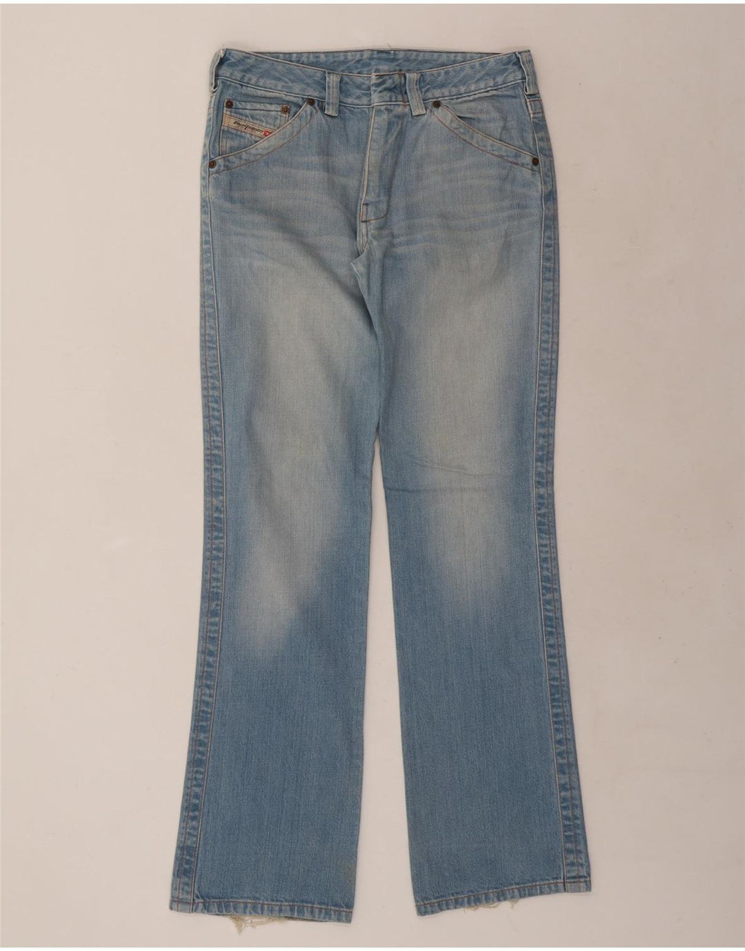 Vaqueros Bootcut Mujer Diesel W32 L34 Algodón Azul